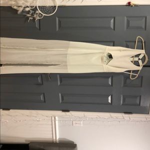 BCBG White Maxi Dress